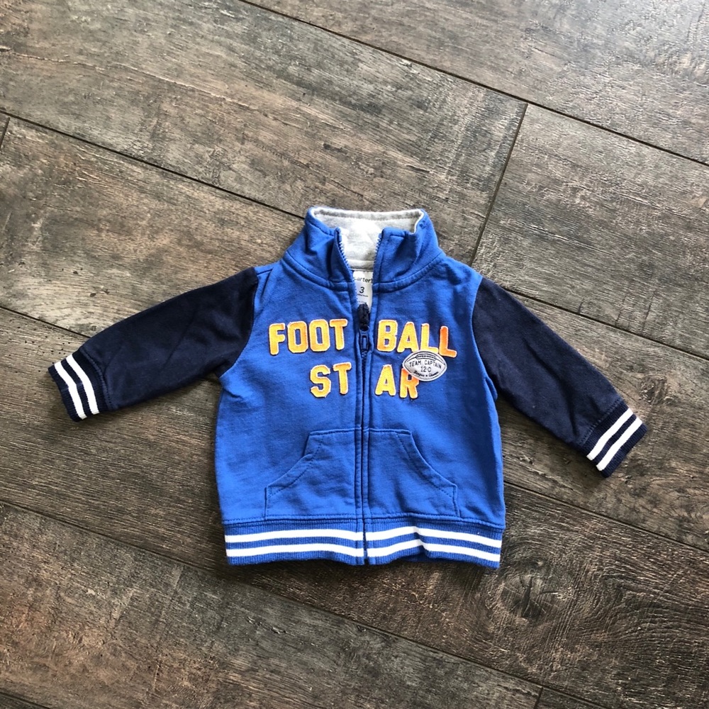 Carter’s Boy (3 month) zip up without hood